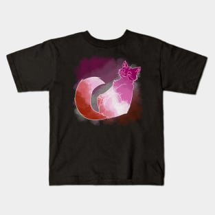 LGBT+ Cats: Lesbian Kids T-Shirt